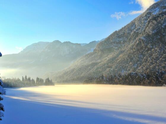 Wintertraum am Reintaler See in Kramsach