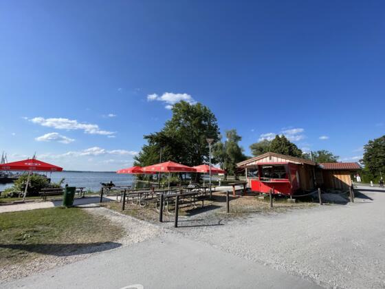 Kiosk am Uferspitz