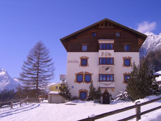 Hotel Zita im Winter