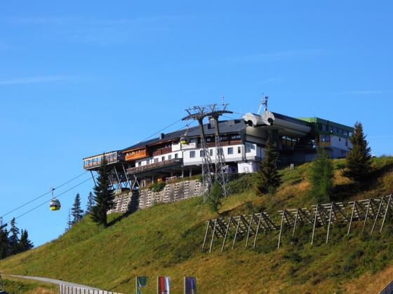 Laireiteralm direkt an der Bergstation Panoramabahn