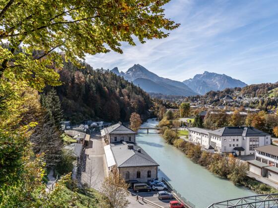 Blick über das Salzbergwerk