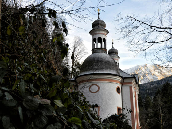Die &quot;Kunterwegkirche&quot; im Bergsteigerdorf Ramsau