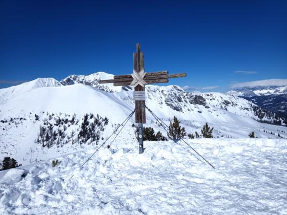 Scheibenkogel, dahinter der Spirzinger