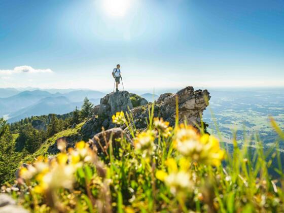 Blick vom Breitenstein ins Leitzachtal
