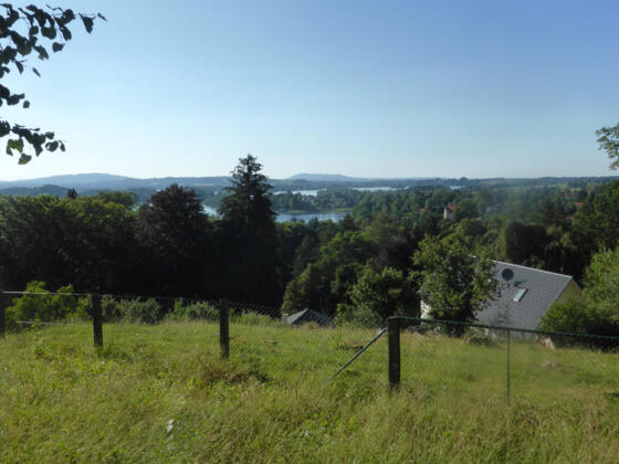 Wanderung - Königsweg in Murnau am Staffelsee - Blick auf die Alpen