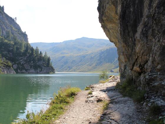 entlang vom See