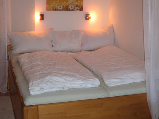 Schlafen in der Ferienwohnung Donaublick