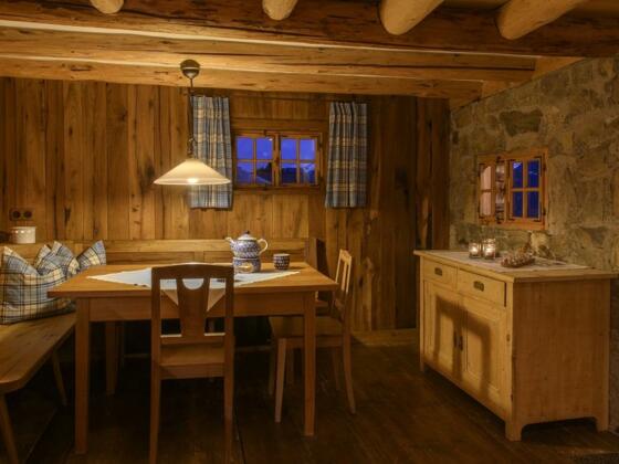 Berghaus Bartholomäberg Stube in der Küche