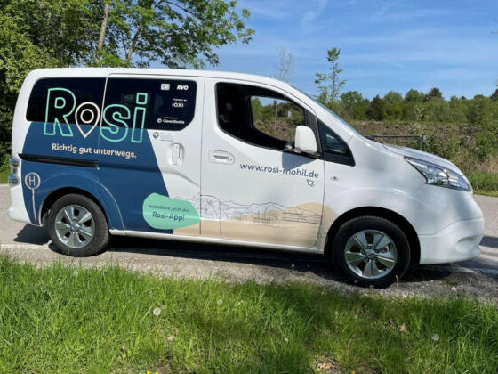 rosi on demand fahrzeug