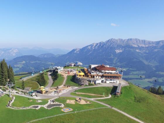 Ellmi's Zauberwelt an der Bergstation der 10er Gondelbahn Hartkaiser