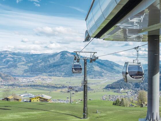 Der Familienberg Maiskogel ist auch im Sommer bequem erreichbar