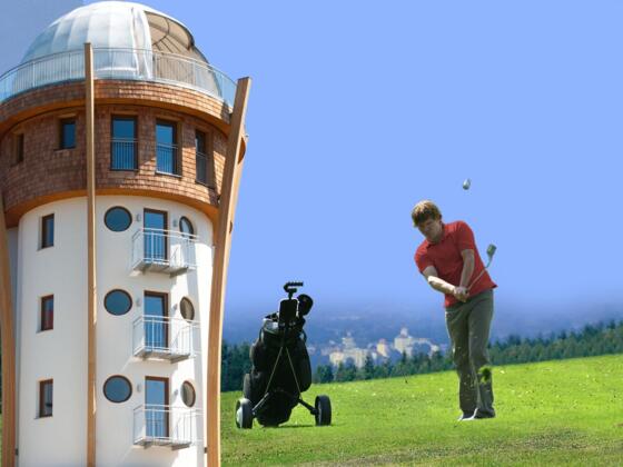 Turm-Golfer