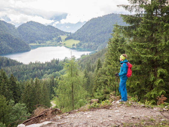 Sefa Weinhuber vor dem Hintersteiner See