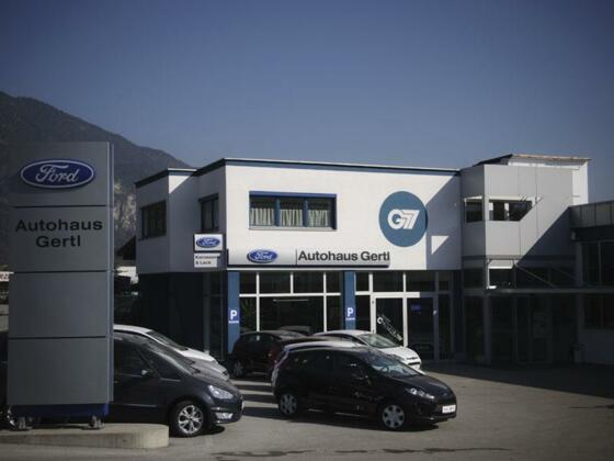 Eingang Autohaus Gertl Kramsach