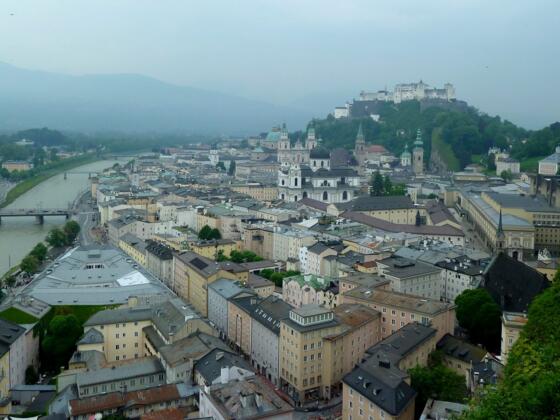Blick über die Salzburger Altstadt