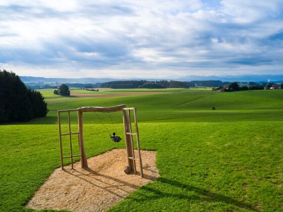 Panoramaschaukel am Kornhofer Bänkle