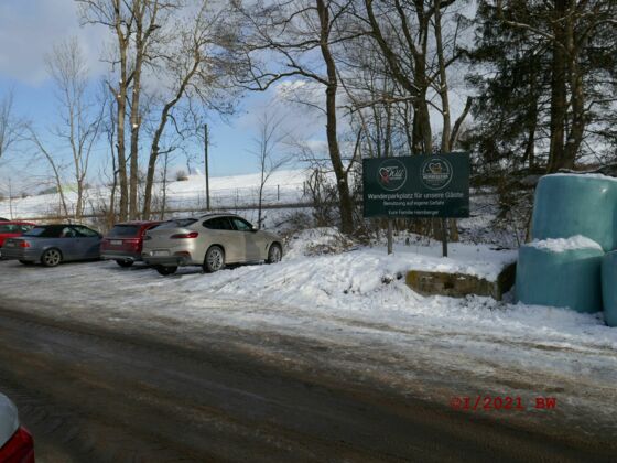 Parkplatz am Wildgehege