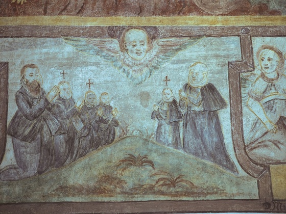 Fresko aus dem 17 Jhd.