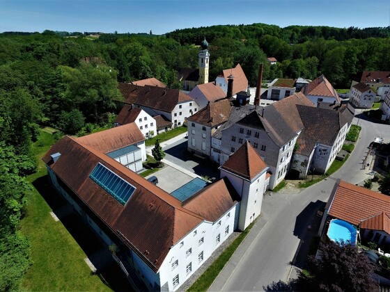 Schlossökonomie Gern Luftbild