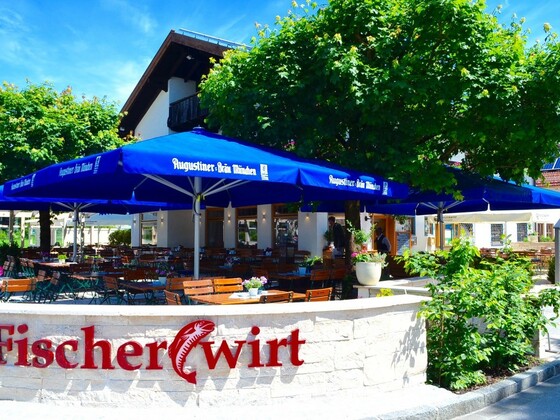 Landgasthaus Fischerwirt mit Biergarten