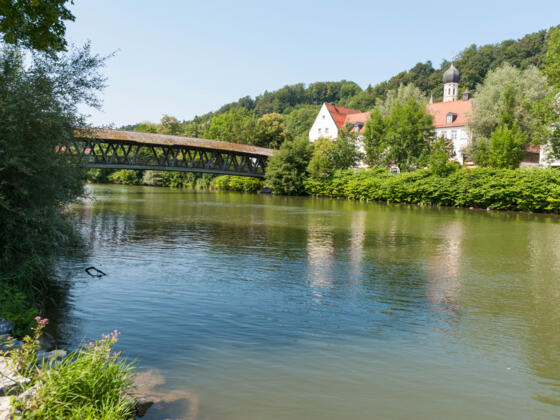 Blick auf den Sebastiani Steg