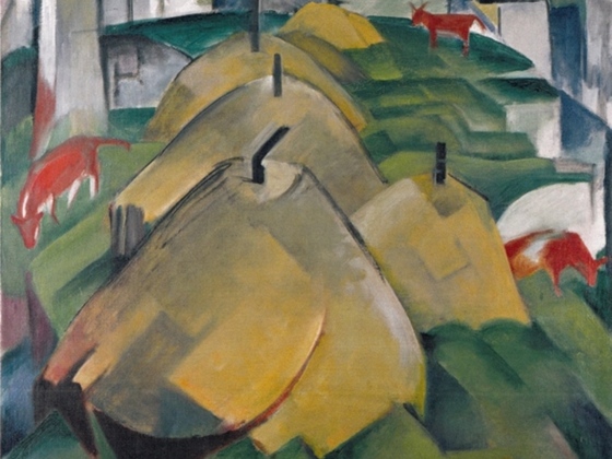 Franz Marc - Alpenszene - 1912