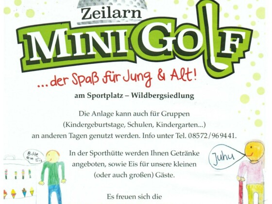 Minigolfanlage Zeilarn