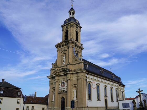 Die St. Mauritiuskirche als Meisterwerk barocker Baukunst.
