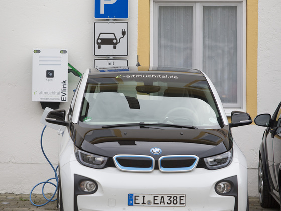 e-altmuehltal Elektroautoladestation Beilngries