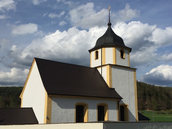 Kirche bei Schafhausen im Anlautertal