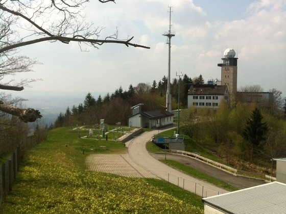 Das Observatorium des Deutschen Wetterdienstes und Wahrzeichen des Hohen Peißenberges