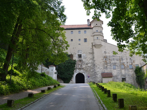 Eingang Willibaldsburg