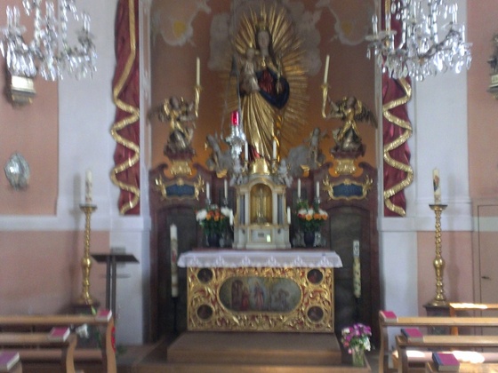 Frauenbergkapelle (View inside)