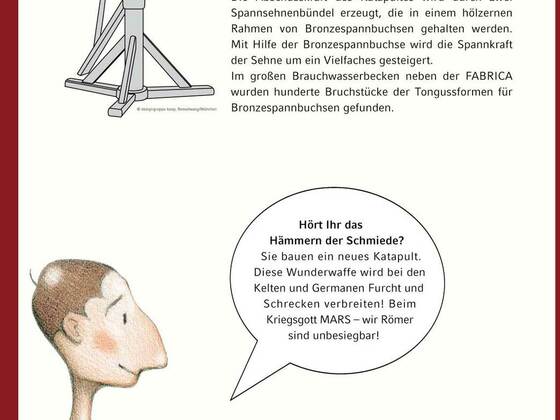 Catapultae-Pfeilgeschütze