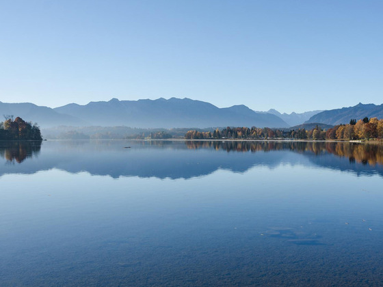 Wanderung Kleine Staffelsee-Schleife - Herbstlicher Staffelsee