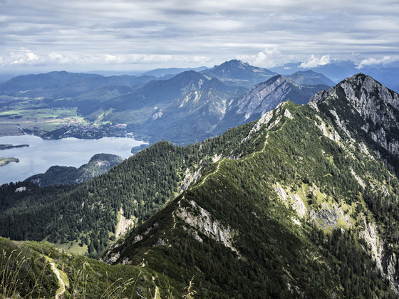 Bergtour - Gratwanderung vom Heimgarten zum Herzogstand