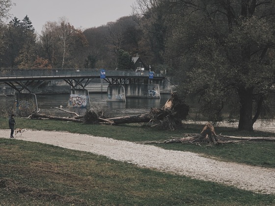 Marienklausenbrücke von der Seite
