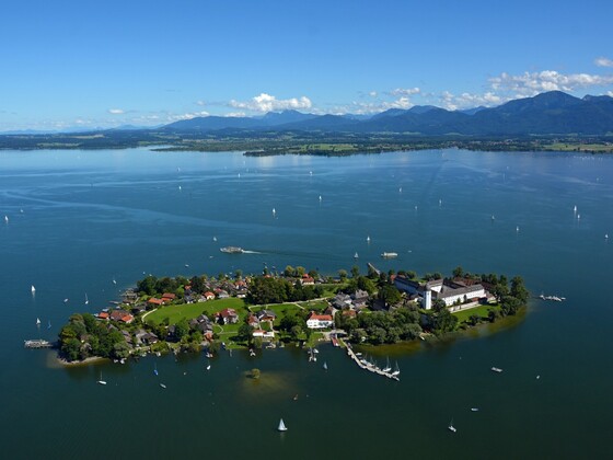Die Fraueninsel im Chiemsee