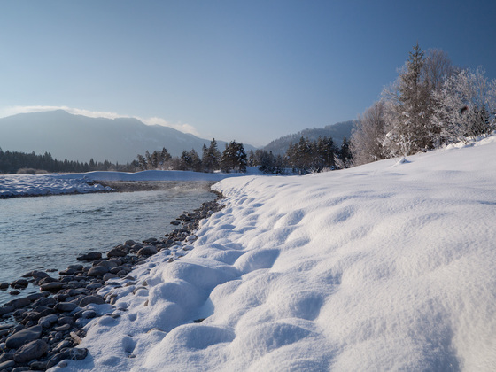 An der Isar entlang nach Bad Tölz