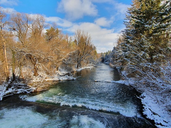 Wehr Loisach-Isar-Kanal