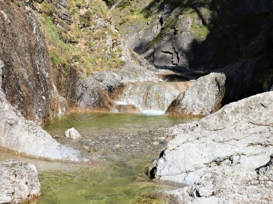 Dainingsbach-Schlucht am Walchensee