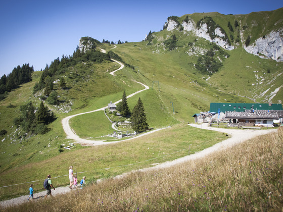 Kleiner Höhenweg am Brauneck