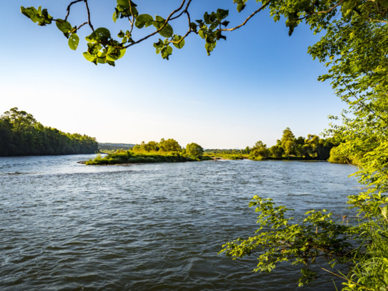 Zusammenfluss Isar und Loisach