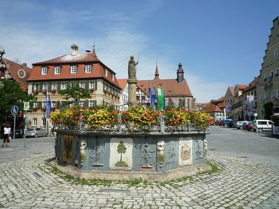 Feuchtwangen: Marktplatz