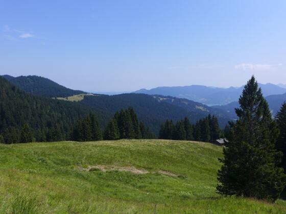 Weg zum Hirschbachsattel
