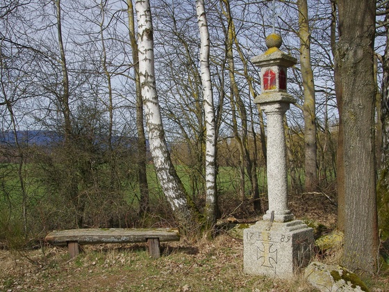 Marterl am Schrollenbühl östl. von Lehen (FB 1789)
