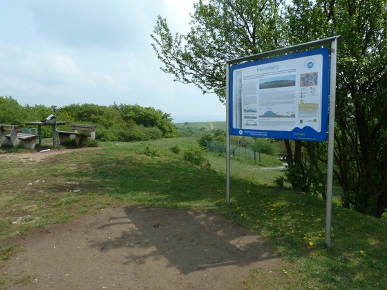Infotafel Hesselberg