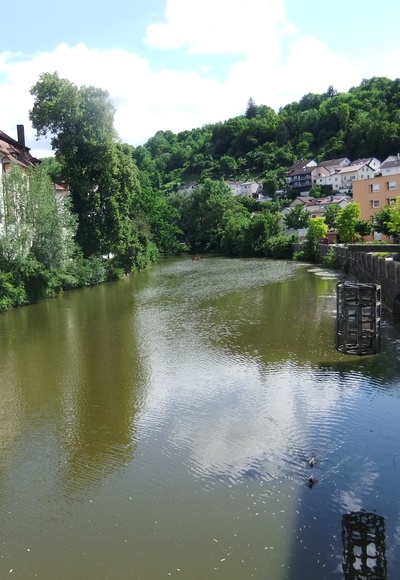 The view from Spitalbrücke