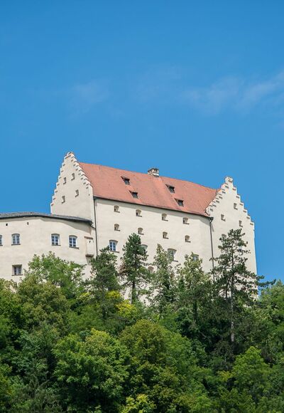 Rosenburg mit Falkenhof in Riedenburg im Altmühltal