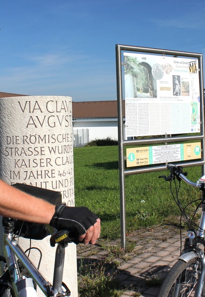 Radeln auf den Spuren der Römer